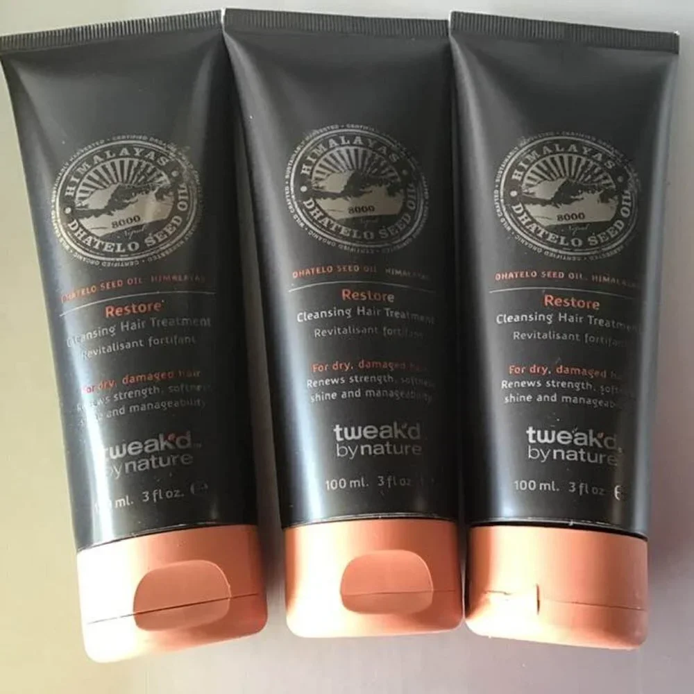 Tweakd Restore Hair Treatment Vanilla Amber YOU WILL RECEIVE 3 TUBES | SEALED